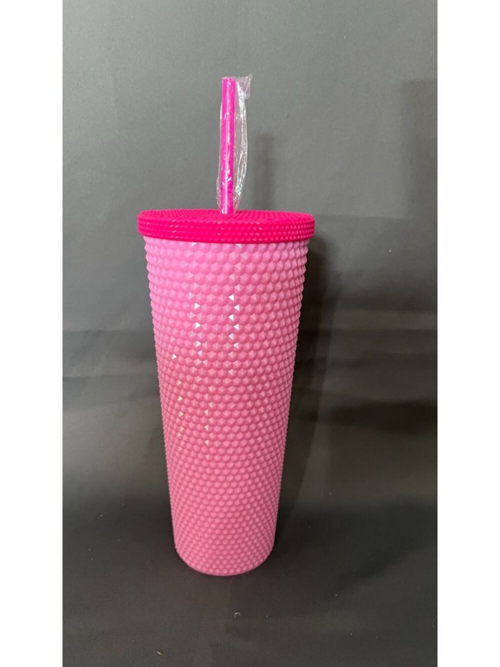 Hello Kitty Pink Studded Tumbler With Straw & Red Zippered Pencil Case Set - Picture 6 of 10